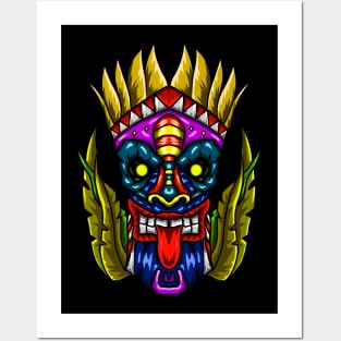 Mexican Tribal Totem Posters and Art